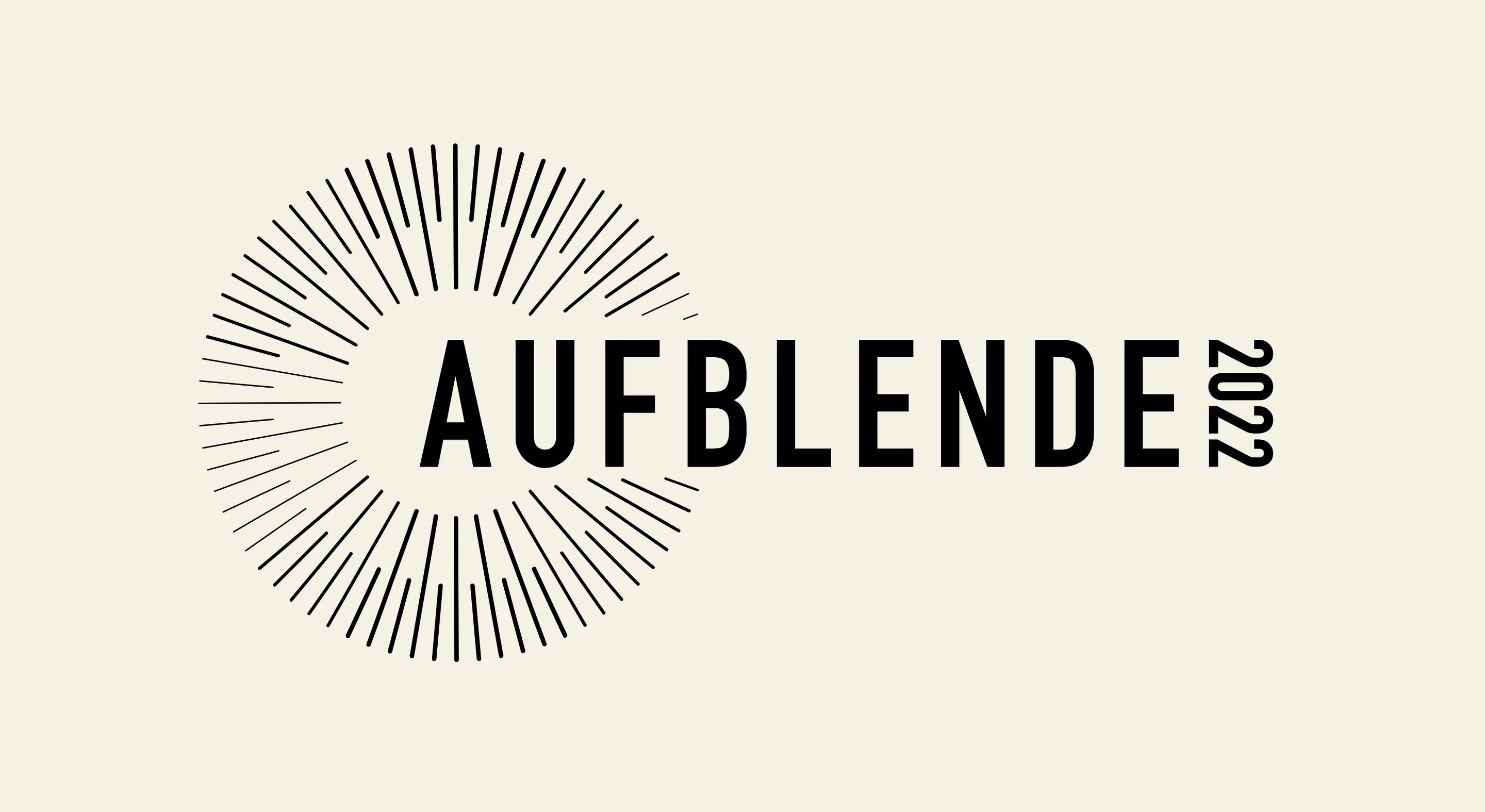 Logo des Online-Schulfilmfestivals AUFBLENDE2022