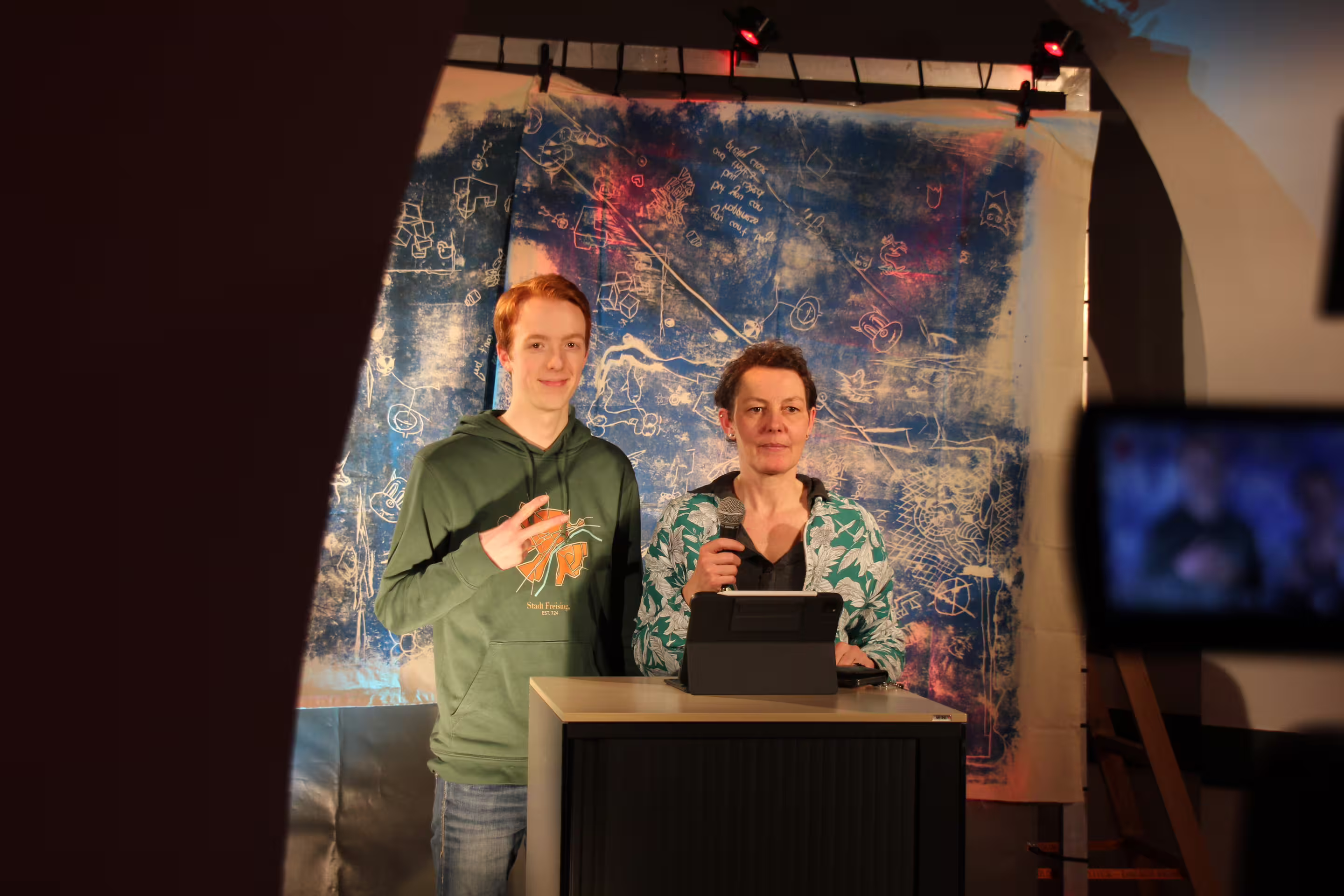 Co-Moderation der AUFBLENDE2024 mit Sascha Gratza